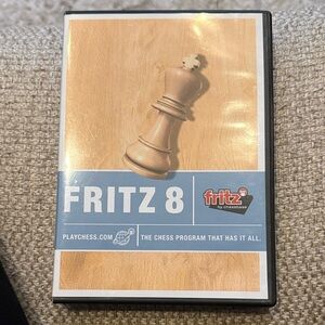 Fritz 8 Chess Software - Black and Brown